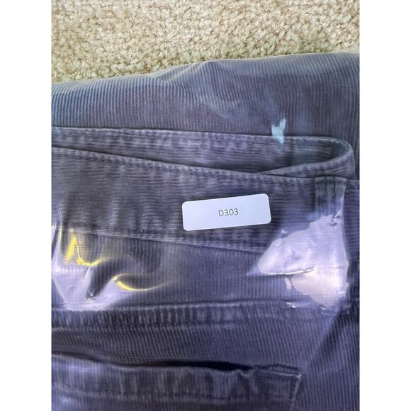 Ann Taylor Loft Pants Womens 10P Gray Corduroy Curvy Boot Cut Stretch 34x30 D303 - Picture 13 of 13